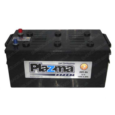 Вантажний акумулятор Plazma 225Ah 1200A Expert