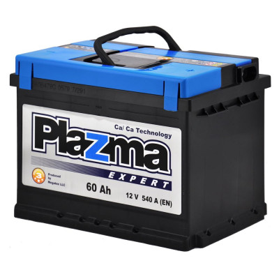Авто аккумулятор Plazma 60Ah 540A Expert