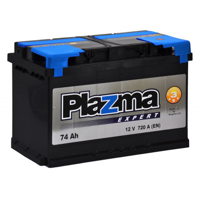 Авто акумулятор Plazma 74Ah 720A Expert