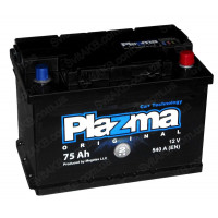 Авто аккумулятор Plazma 75Ah 540A Original