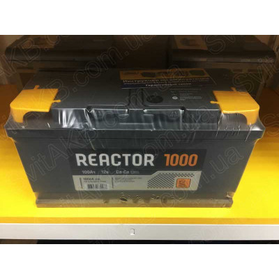 Авто акумулятор Reactor 100Ah 1000A