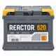 Авто акумулятор Reactor 62Ah 620A