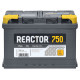 Авто акумулятор Reactor 75Ah 750A