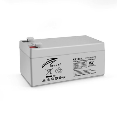 AGM акумулятор Ritar 12V 3,2Ah RT1232