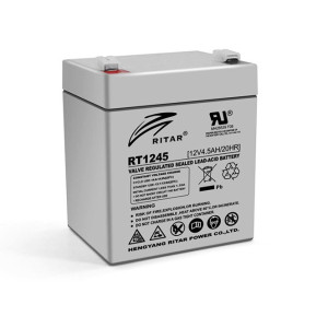 AGM аккумулятор Ritar 12V 4,5Ah RT1245