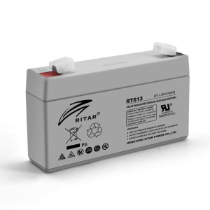 AGM акумулятор Ritar 6V 1,3Ah RT613