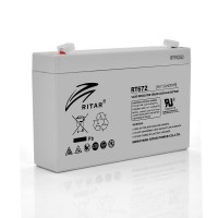 AGM аккумулятор Ritar 6V 7,2Ah RT672