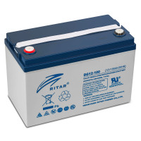 AGM аккумулятор Ritar 12V 100Ah DC12-100C Carbon