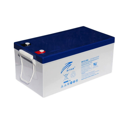 Гелевый аккумулятор Ritar 12V 260Ah DG12-260