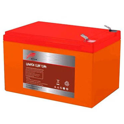 Літієвий акумулятор Ritar 12V 12Ah LiFePO4 (BMS 12)