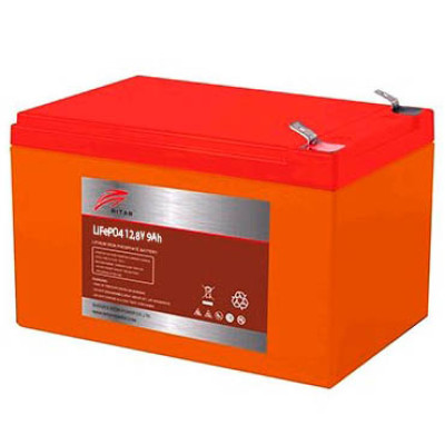 Літієвий акумулятор Ritar 12V 9Ah LiFePO4 (BMS 9)