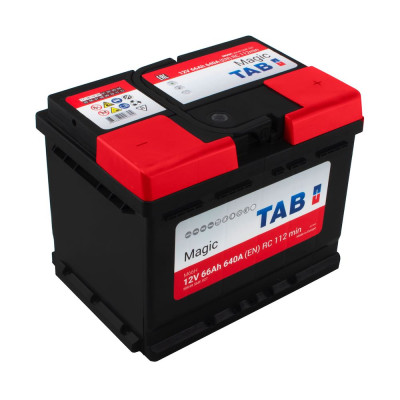 Авто акумулятор TAB 66Ah 640A Magic