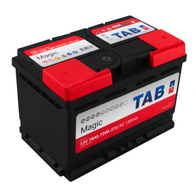 Авто аккумулятор TAB 78Ah 720A Magic