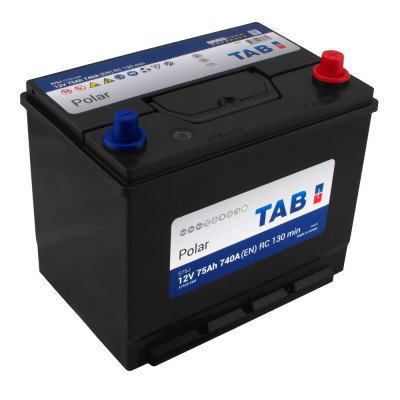 Авто аккумулятор TAB 75Ah 740A Polar R