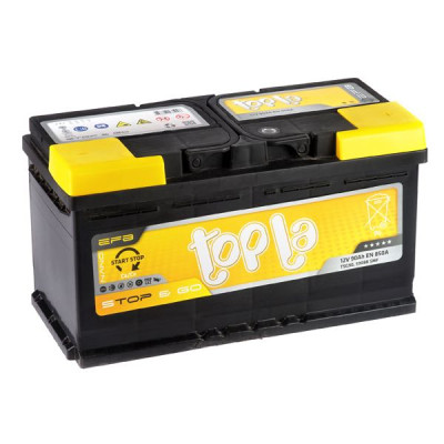 Авто акумулятор Topla 90Ah 760A EFB Euro