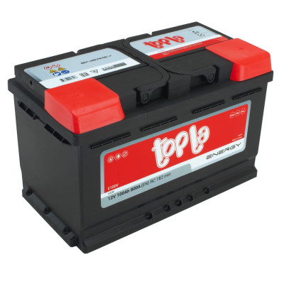 Авто аккумулятор Topla 100Ah 800A Energy Short