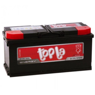 Авто аккумулятор Topla 110Ah 900A Energy