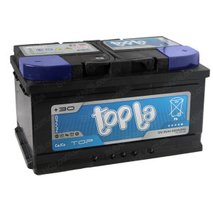 Авто акумулятор Topla 85Ah 800A TOP