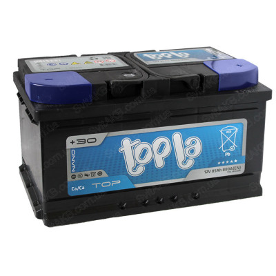 Авто аккумулятор Topla 85Ah 800A TOP