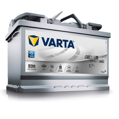 Авто акумулятор Varta 70Ah 760A Silver Dynamic AGM E39
