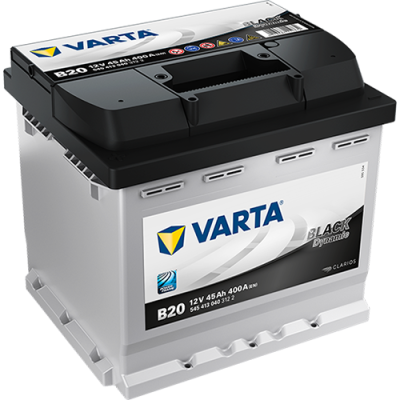 Авто аккумулятор Varta 45Ah 400A Black Dynamic B20
