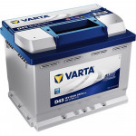 Авто акумулятор Varta 60Ah 540A Blue Dynamic D43
