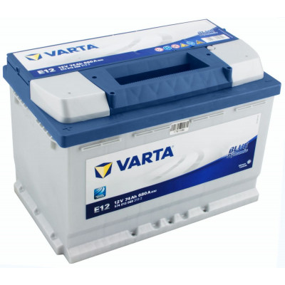 Авто аккумулятор Varta 74Ah 680A Blue Dynamic E12
