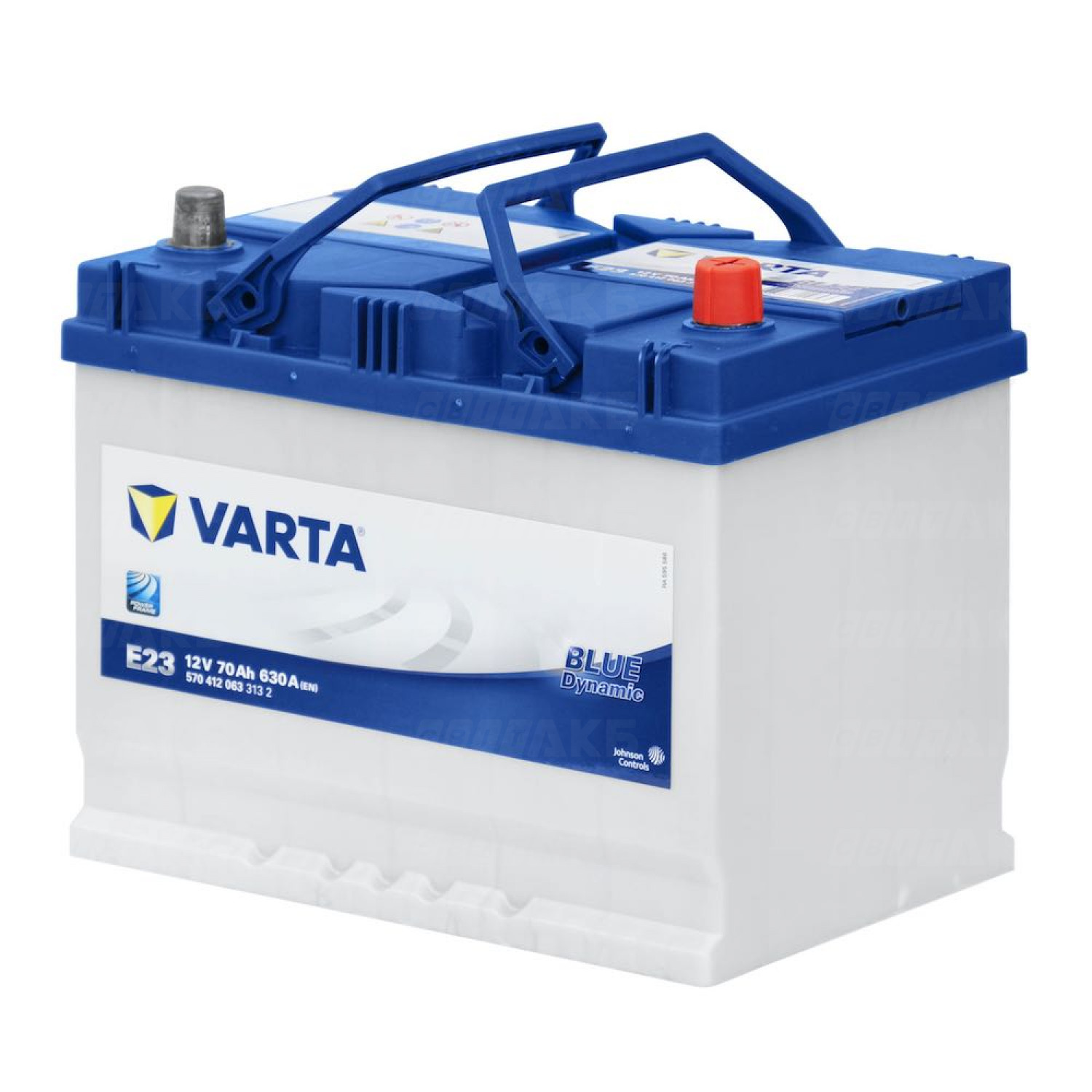 Акумулятор Varta 70Ah 630A Blue Dynamic E23 купити