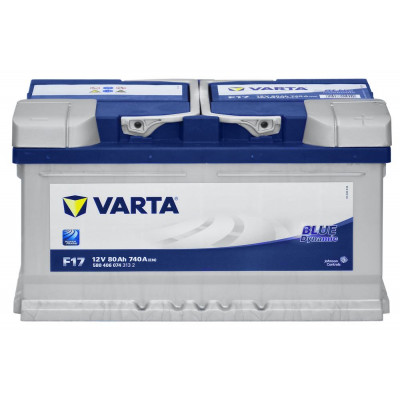 Авто акумулятор Varta 80Ah 740A Blue Dynamic F17