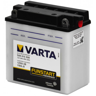 Мотоакумулятор Varta 9Ah Funstart 12N9-3B/YB9L-B