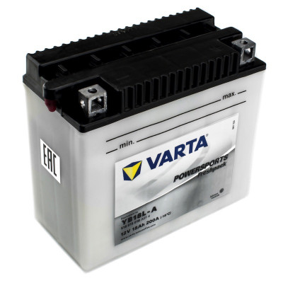 Мотоаккумулятор Varta 18Ah PowerSport YB18L-A