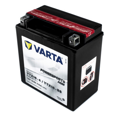 Мотоаккумулятор Varta 14Ah PowerSports AGM YTX16-BS