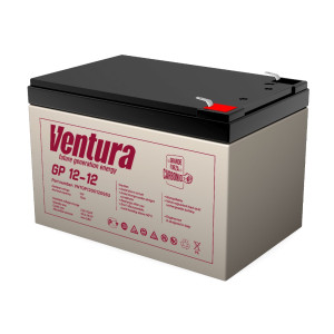 AGM аккумулятор Ventura 12V 12Ah GP12-12