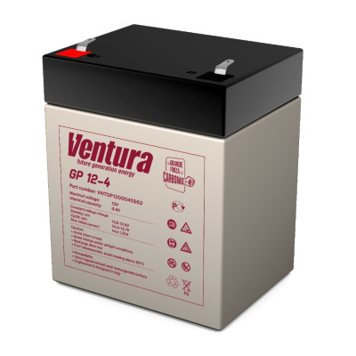 AGM акумулятор Ventura 12V 4Ah GP12-4