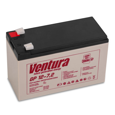 AGM акумулятор Ventura 12V 7,2Ah GP12-7,2