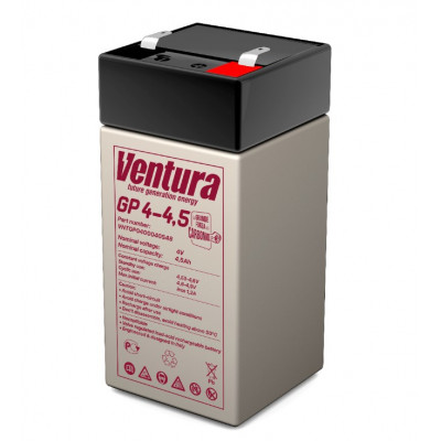 AGM аккумулятор Ventura 4V 4,5Ah GP4-4,5