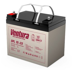 AGM аккумулятор Ventura 12V 33Ah GPL12-33