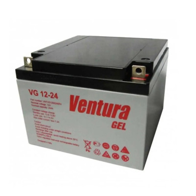 Гелевый аккумулятор Ventura 12V 24Ah VG12-24