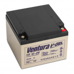 Гелевий акумулятор Ventura 12V 26Ah VG12-26