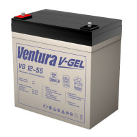 Гелевий акумулятор Ventura 12V 55Ah VG12-55