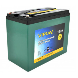 Литиевый аккумулятор Vipow 12V 30Ah LiFePO4 (BMS 25)