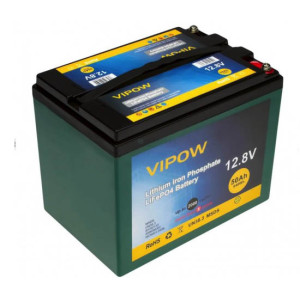 Литиевый аккумулятор Vipow 12V 50Ah LiFePO4 (BMS 40)