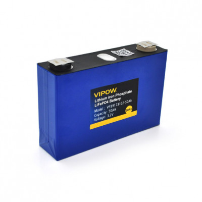 Ячейка литиевая Vipow 3,2V 50Ah LiFePO4