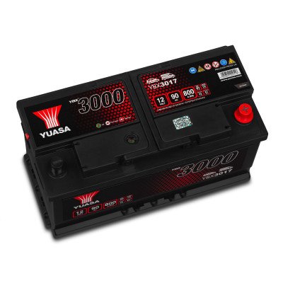Авто аккумулятор Yuasa 90Ah 800A YBX3017