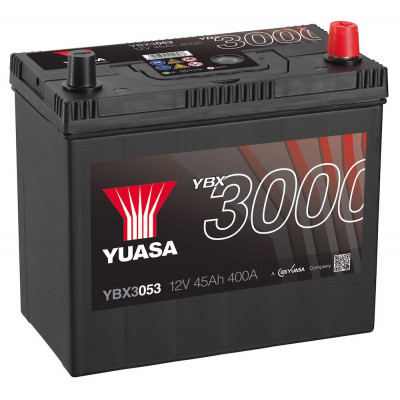 Авто акумулятор Yuasa 45Ah 400A YBX3053