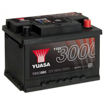 Авто аккумулятор Yuasa 56Ah 500A YBX3065
