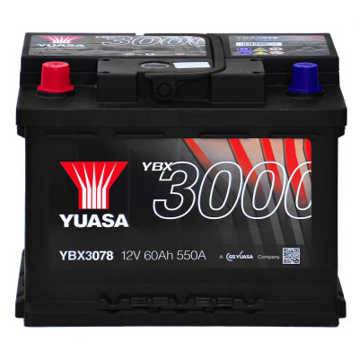 Авто акумулятор Yuasa 60Ah 550A YBX3078