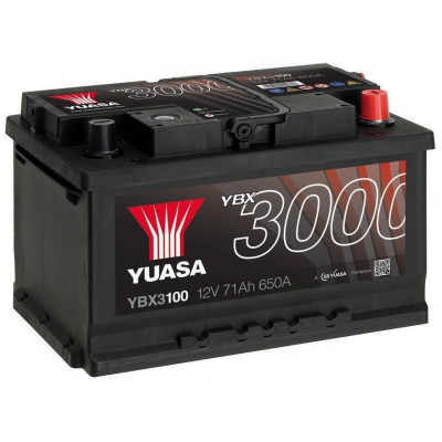 Авто аккумулятор Yuasa 71Ah 650A YBX3100