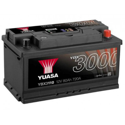 Авто аккумулятор Yuasa 80Ah 720A YBX3110