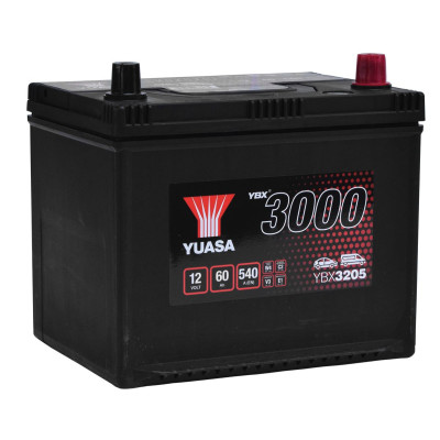 Авто аккумулятор Yuasa 60Ah 540A YBX3205